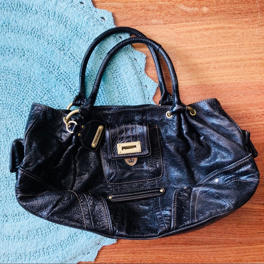 Juicy couture leather purse